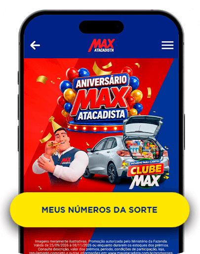 Passo 01: Clique no botão MEUS NÚMEROS DA SORTE